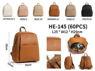 MOCHILA EM COURINO SINTÉTICO - MODELO MISS BELA