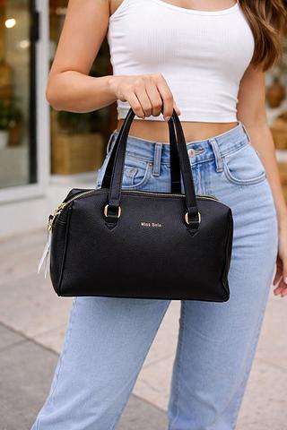 BOLSA EM CORINO COM ALCA TRANSVERSAL
