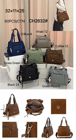 BOLSA FEMINA MEDIA- IMPERMEAVEL