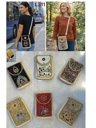 BOLSA - CARTEIRA DE PALHA MISS BELA ( KIT COM 3 PCS VARIADAS )