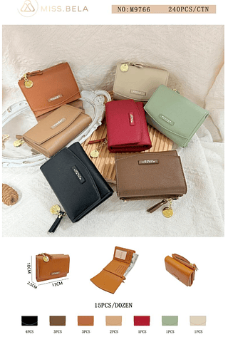 Carteira Feminina- KIT com 3 peças
