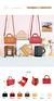 KIT 3 PEÇAS BOLSA/CARTEIRA MISS BELA ( CORES VARIADAS )