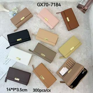 KIT CARTEIRA 3 PCS - CORES VARIADAS