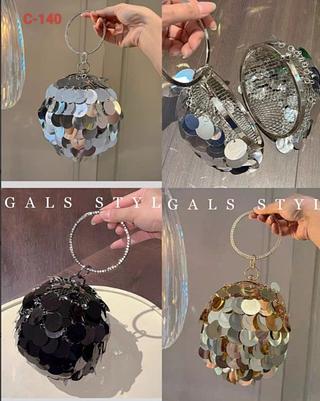 BOLSA DE PAETÊ ( DISPONIVEL NA COR PRETA )