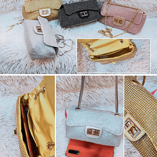 BOLSA DE BRILHO ( DISPONIVEL SOMENTE NA COR PRETA )