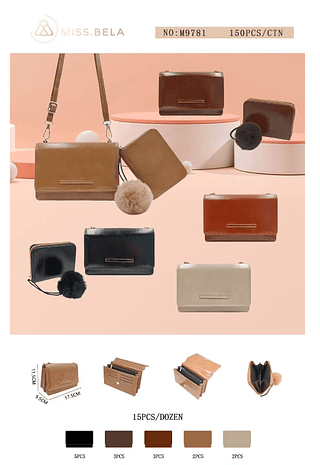 KIT BOLSA E CARTEIRA