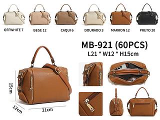 BOLSA MISS BELA - MODELO ESTILO BAÚ COM DUAS DIVISÓRIAS