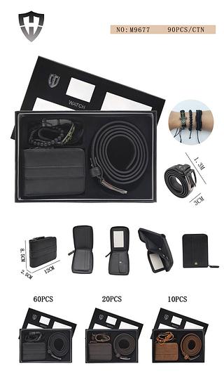 KIT CARTEIRA MASCULINA - MODELO MISS BELA