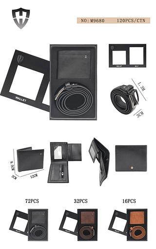 KIT CARTEIRA MASCULINA - MODELO MISS BELA