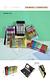 KIT 3 PEÇAS CARTEIRA MISS BELA - MODELO EM COURINO SINTÉTICO ( CORES VARIADAS )