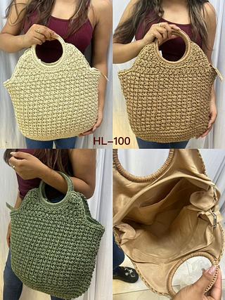 BOLSA DE PALHA MISS BELA