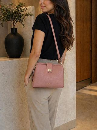 BOLSA MISS BELA - MODELO EM COURINO SINTÉTICO