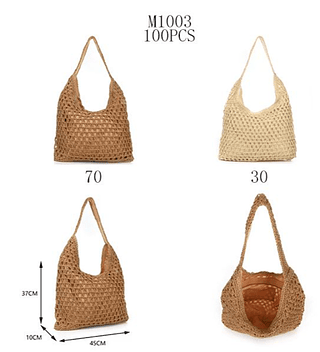 Bolsa de palha grande