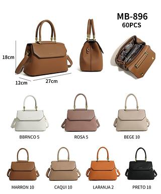 BOLSA PARA O DIA-A-DIA - MODELO EM COURINO SINTÉTICO.