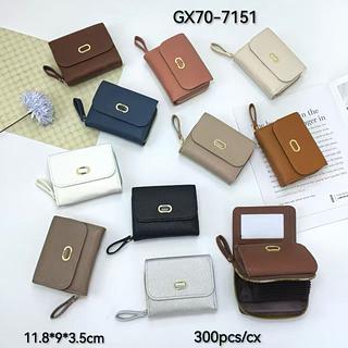 KIT 3 PEÇAS CARTEIRA EM COURINO SINTÉTICO