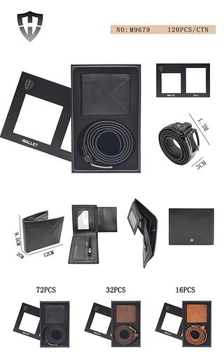 KIT CARTEIRA MASCULINA - MODELO MISS BELA