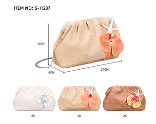 BOLSA FEMININA PALHA