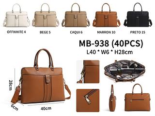 BOLSA PARA NOTEBOOK - MODELO EM COURINO SINTÉTICO