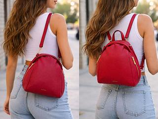 MOCHILA MISS BELA - MODELO EM COURINO SINTÉTICO