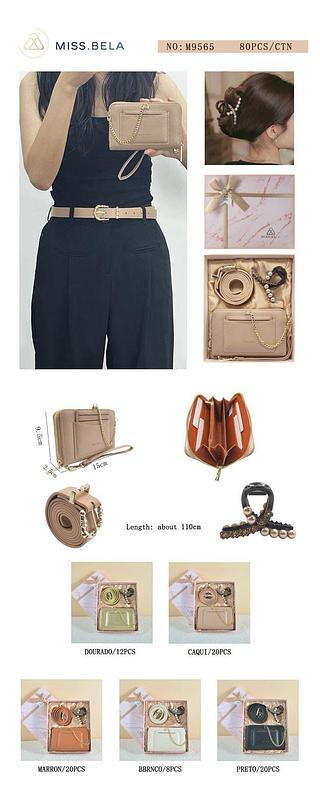 KIT CARTEIRA MISS BELA