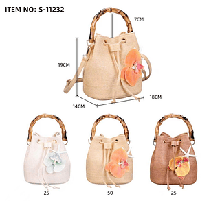 Bolsa Feminina Palha