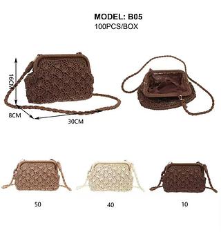 BOLSA DE PALHA MISS BELA