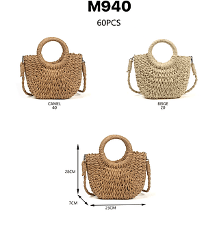BOLSA DE PALHA