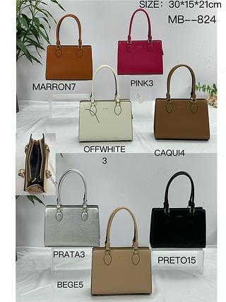 BOLSA EM COURINO SINTÉTICO - MODELO MISS BELA