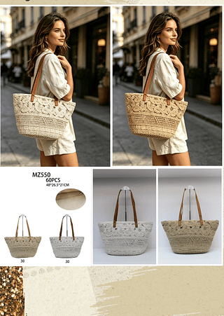 BOLSA DE PALHA