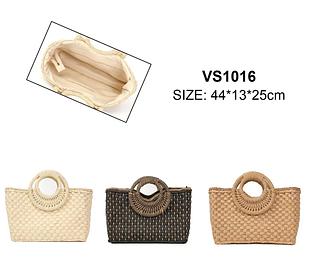 BOLSA DE PALHA MISS BELA