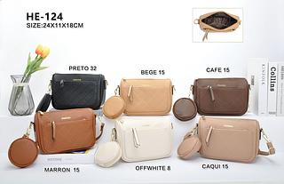 BOLSA ACOMPANHADA DE PORTA MOEDAS