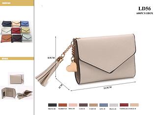 CARTEIRA / PORTA CARTAO - KIT 3 PECAS CORES VARIADAS