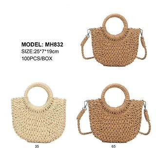 BOLSA PALHA MEIA LUA - TAMANHO MÉDIO