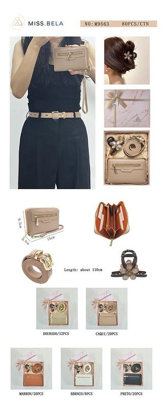 KIT CARTEIRA MISS BELA