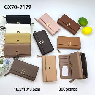 KIT CARTEIRA 3 PCS - CORES VARIADAS