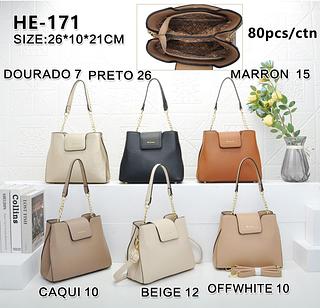 BOLSA PARA O DIA-A-DIA - MODELO EM COURINO SINTÉTICO.