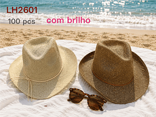 Chapeu com brilho