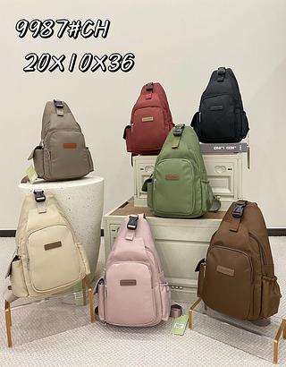 BOLSA TRANSVERSAL COM ZIPER IMPERMEÁVEL