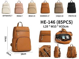 MOCHILA EM COURINO SINTÉTICO - MODELO MISS BELA