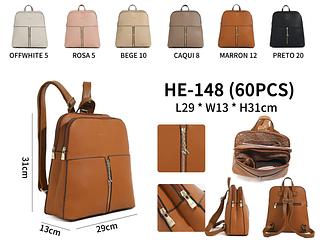 MOCHILA EM COURINO SINTÉTICO - MODELO MISS BELA