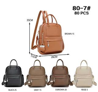 MOCHILA EM CORINO SINTETICO