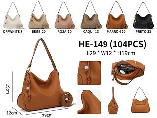 BOLSA EM COURINO SINTÉTICO - MODELO MISS BELA