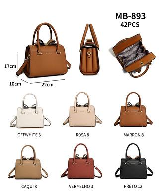 BOLSA BAU MISS BELA — MODELO EM COURINO SINTÉTICO — MODELO ACOMPANHA ALCA TRANSVERSAL REGULÁVEL.